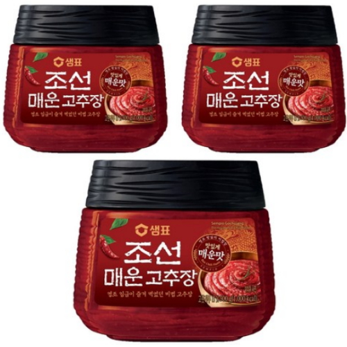 샘표 조선 매운 고추장 500g
