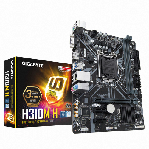 GIGABYTE H310M H 듀러블에디션 제이씨현_이미지
