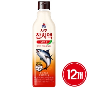 사조대림 참치액 칼칼한맛 500g (12개)_이미지