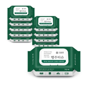 숨 행주티슈 캡형 70매 (10팩)_이미지