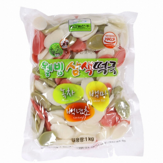웰빙 삼색 떡국 1kg