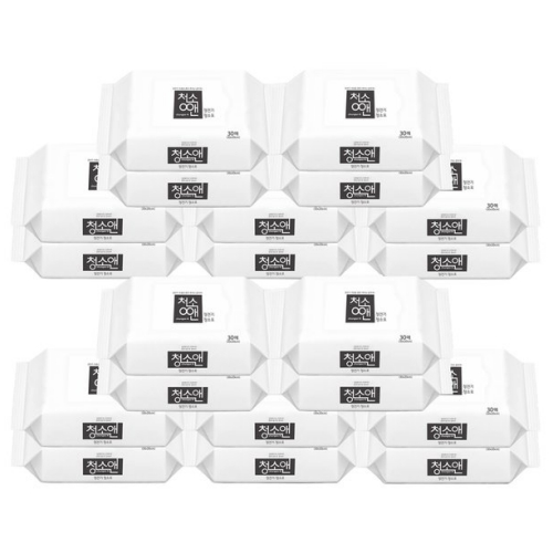 청소앤 정전기 청소포 30매