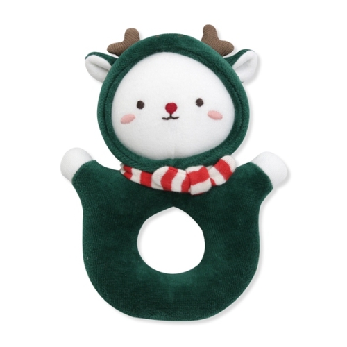 오가닉맘 유아 크리스원형딸랑이 MIF7NM03 그린/FREE 없음_이미지