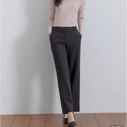 지센 셀러허브 2 HC04 백밴딩 와이드 팬츠 백밴딩 와이드 팬츠 Lfptq201 GR_이미지