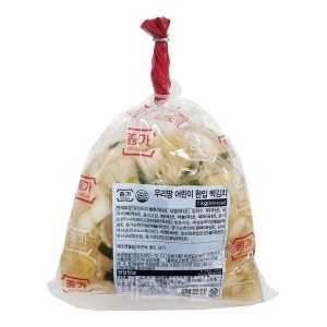 우리땅 어린이 한입 백김치 1kg