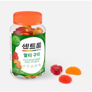 센트룸 멀티비타민 미네랄 구미 2g 80구미 (4개)_이미지