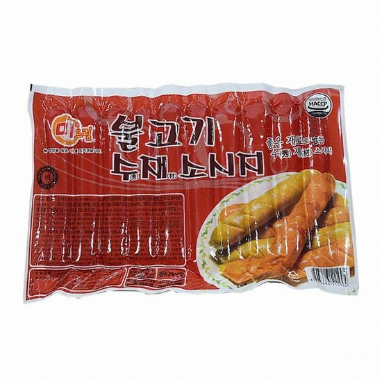 유원식품 미드림 불고기 수재소시지 1kg이미지입니다. 누르면 해당 게시물로 새창이동합니다.