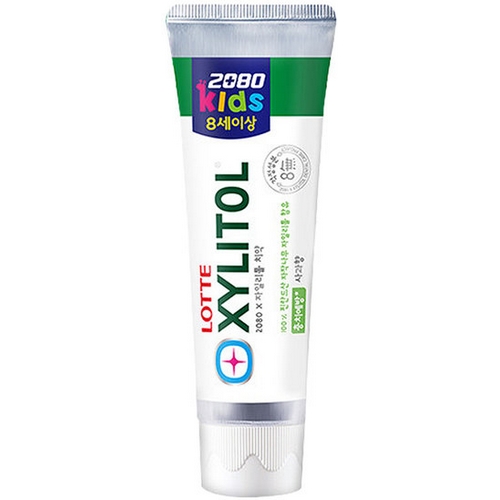2080 ㅤ키즈 롯데 자일리톨 치약 80g (6개)_이미지