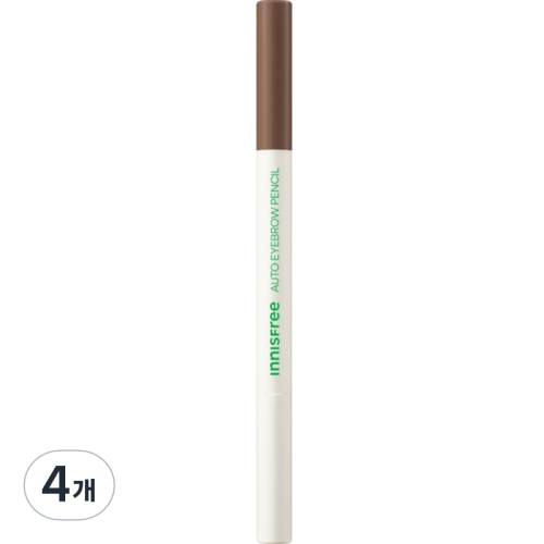 아모레퍼시픽 이니스프리 납작 아이브로우 펜슬 0.3g (4개)