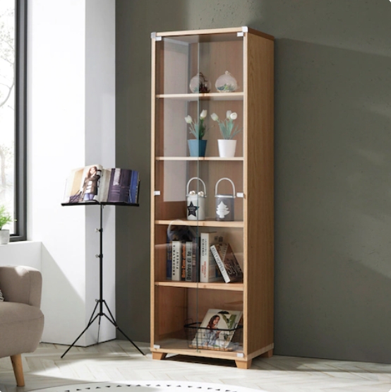 퍼니하우스 샤르 중형 유리장식장_이미지
