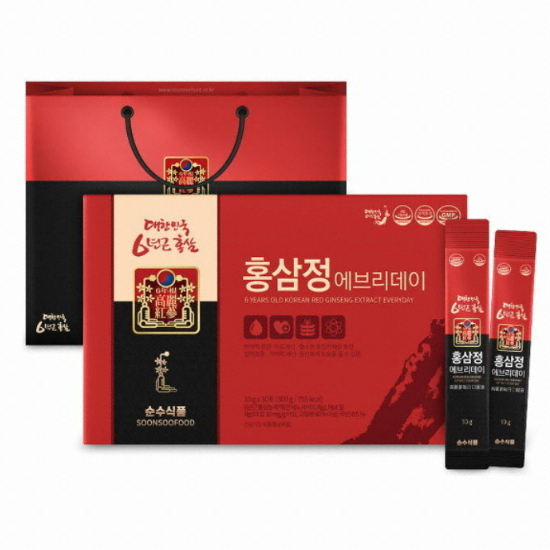 순수식품 홍삼정 에브리데이 10ml 30포 (2개)_이미지