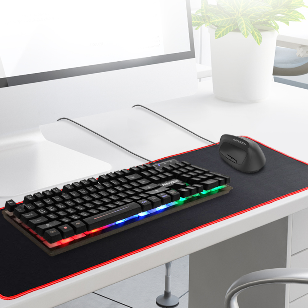 ANYZEN A70 Ű���� ��Ƽ�� ���콺 ��Ʈ with Pad