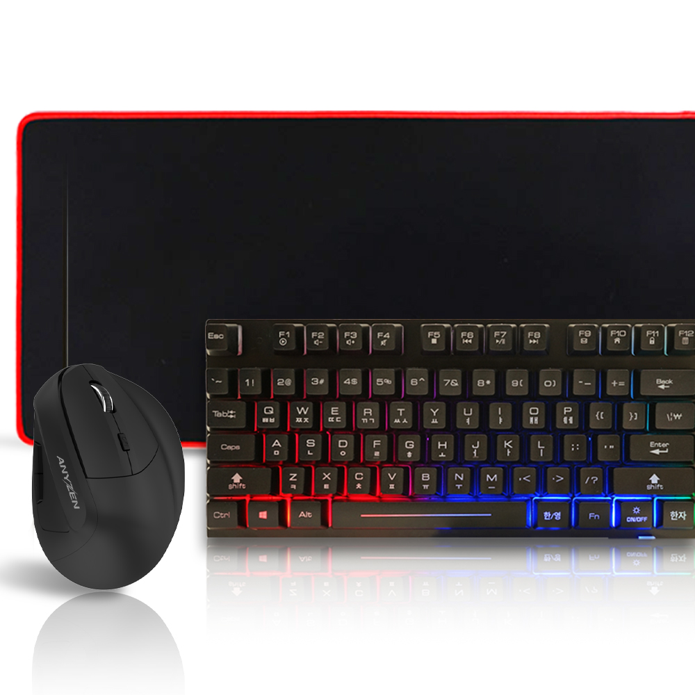 ANYZEN A70 Ű���� ��Ƽ�� ���콺 ��Ʈ with Pad