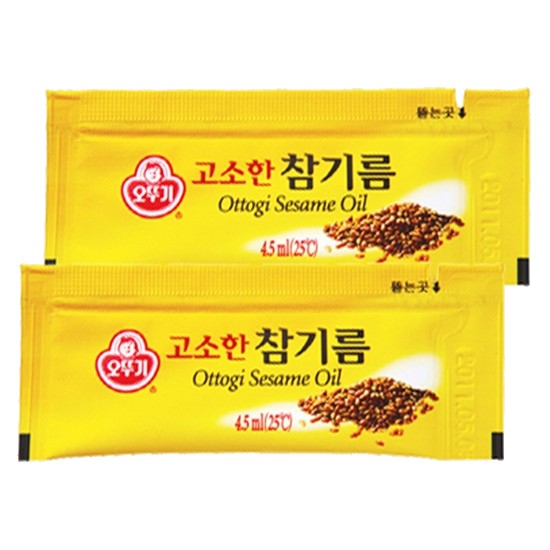 오뚜기 고소한 참기름 4.5ml (1000개)