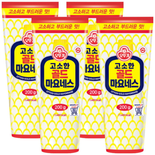 오뚜기 고소한 골드 마요네스 200g (4개)_이미지