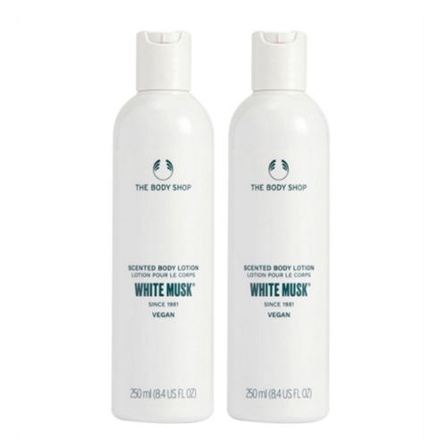 더바디샵 센티드 바디로션 화이트머스크향 250ml (2개)_이미지
