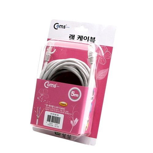 라이트컴 COMS CAT.5e UTP 다이렉트 고급 랜케이블 (BC192, 5m)_이미지