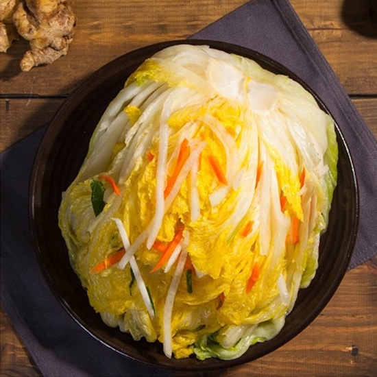 씨알에프앤씨 깐깐 송도순 백김치 5kg (1개)_이미지