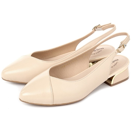 허시파피 절개 라인 슬링백 3FN406