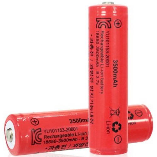마이리빙 리튬이온 18650 배터리 3500mAh (벌크)