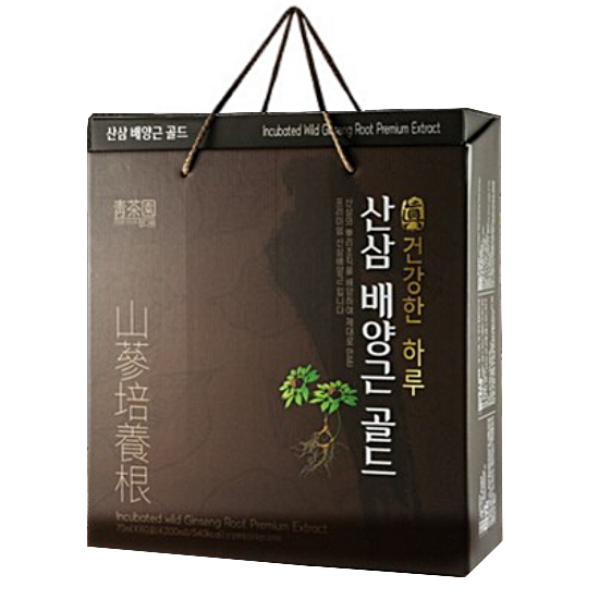 청다원 산삼 배양근 골드 70ml 60포