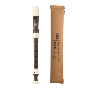 우드소프라노 음악 리코더 바로크식 DSR-321WB 지퍼 파우치
