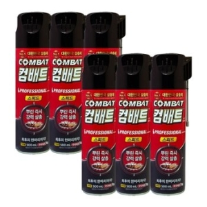 헨켈홈케어 컴배트 스피드 에어졸 500ml (6개)