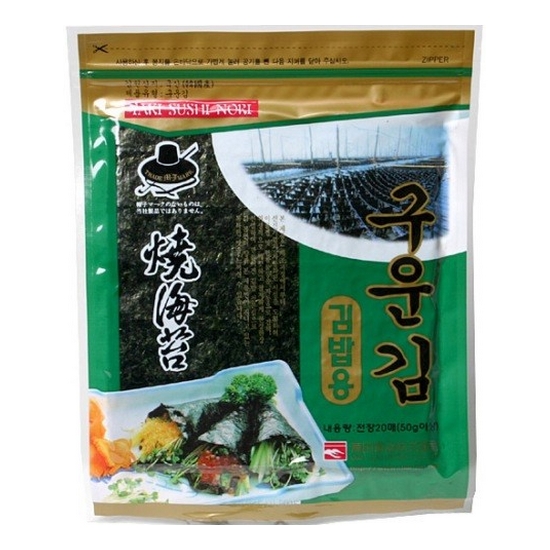 만전식품 만전김 구운김 김밥용 50g (1개)_이미지