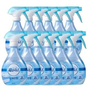 페브리즈 강력탈취 상쾌한 향 370ml (12개)_이미지