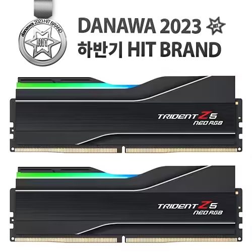 G.SKILL DDR5-6000 CL36 TRIDENT Z5 NEO RGB J 패키지 (32GB(16Gx2))_이미지