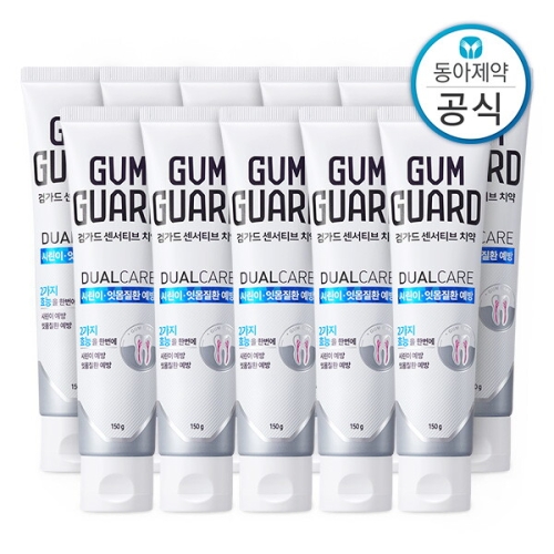 가그린 검가드 치약 150g (11개)_이미지