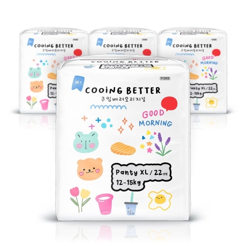 쿠잉 베러 오리지널 팬티형 기저귀 특대형-공용이미지입니다. 누르면 해당 게시물로 새창이동합니다.