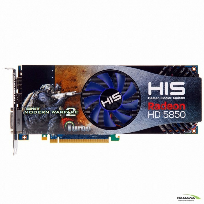 HIS 라데온 HD 5850 Turbo D5 1GB iCooler V 콜오브듀티2_이미지