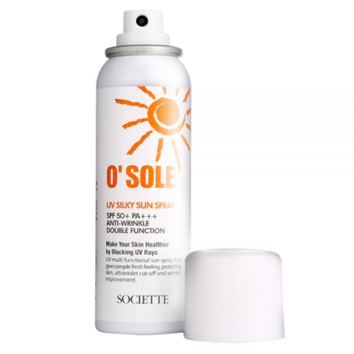 소시에떼 오쏠레 Uv 실키 썬 스프레이 100ml (1개)_이미지