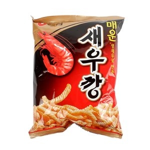 농심 매운 새우깡 90g (9개)_이미지