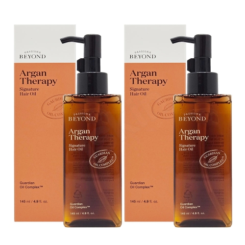 LG생활건강 비욘드 아르간테라피 시그니처 헤어 오일 145ml (2개)_이미지