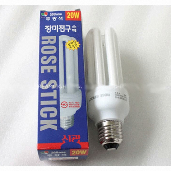 포커스 EL 삼파장 형광등 전구색 20W