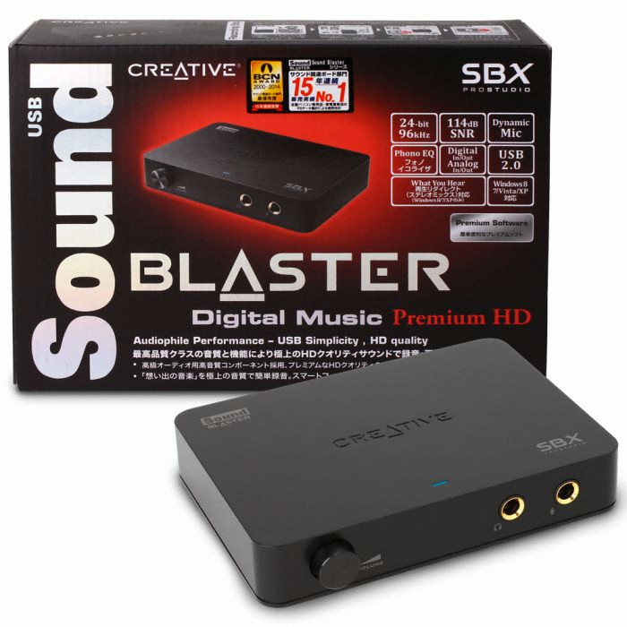 Creative 사운드 블라스터 X-Fi HD (정품)_이미지