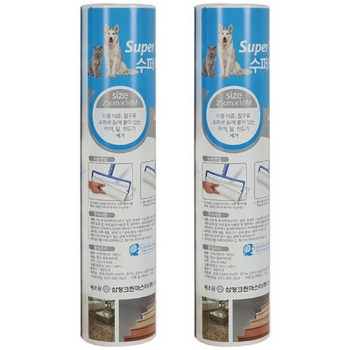 삼정크린마스터 수퍼 테이프클리너 리필 10m 2롤 (1개)_이미지