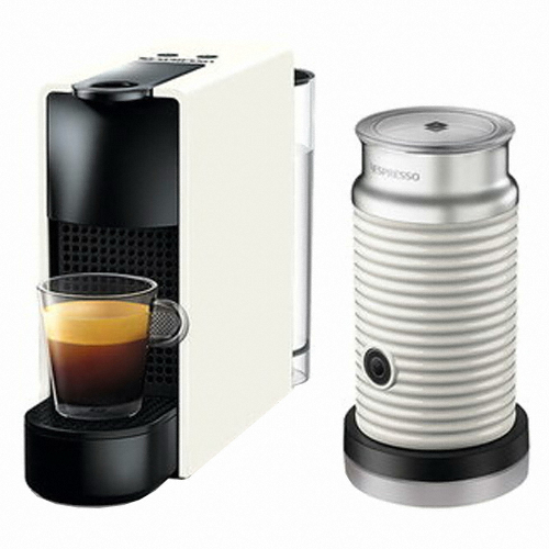 네스프레소 에센자 미니 C30 + 에어로치노3 (화이트+화이트)