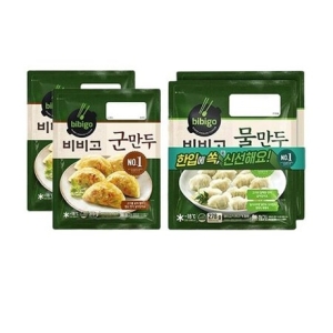 군만두 315g x 2 + 물만두 278g x 2