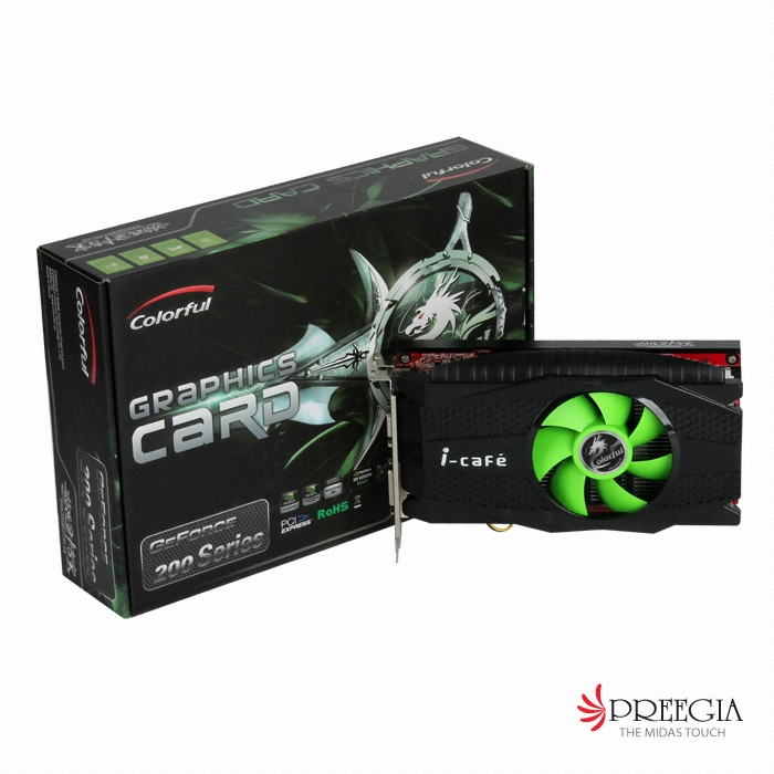 COLORFUL ������ GTS250 iCafe D3 512MB