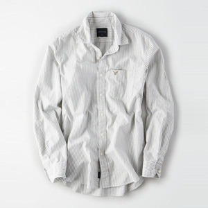  아메리칸이글 남성 코튼 슬림핏 스트라이프 셔츠_AE1J7WSH1497N 309 상품이미지