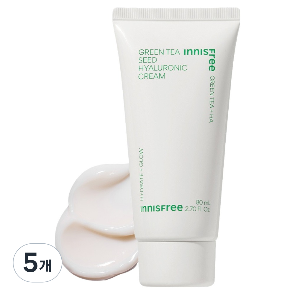 이니스프리 그린티 씨드 히알루론산 크림 80ml_이미지