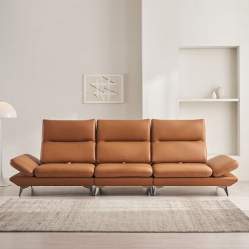 호리즌 스윙 천연가죽 소파 4인용