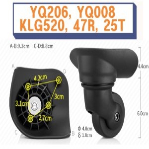 쌤소나이트 YQ206 YQ008 KLG520 아메리칸투어리스터 캐리어 바퀴 수리 교체