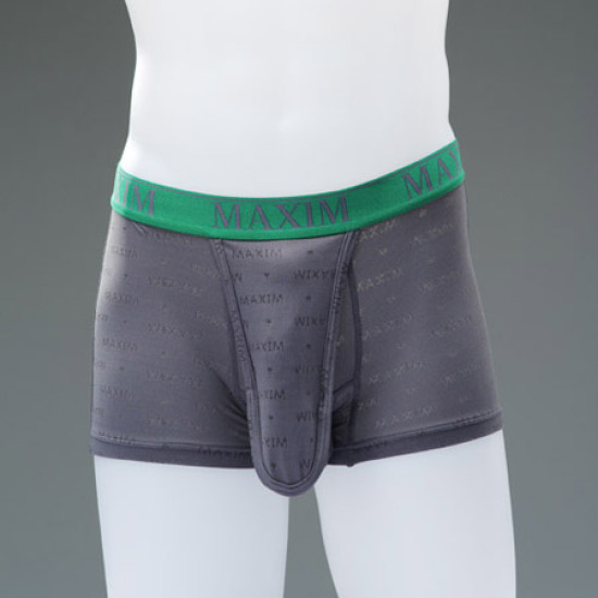 맥심 로고 패턴 코끼리팬티 MDRC-3103GY (그레이)_이미지