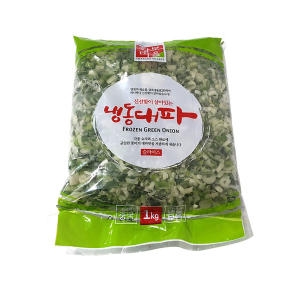 황보마을 냉동대파슬라이스 중국산 1kg