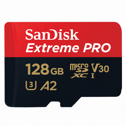 Sandisk micro SD Extreme Pro 2018 (128GB)