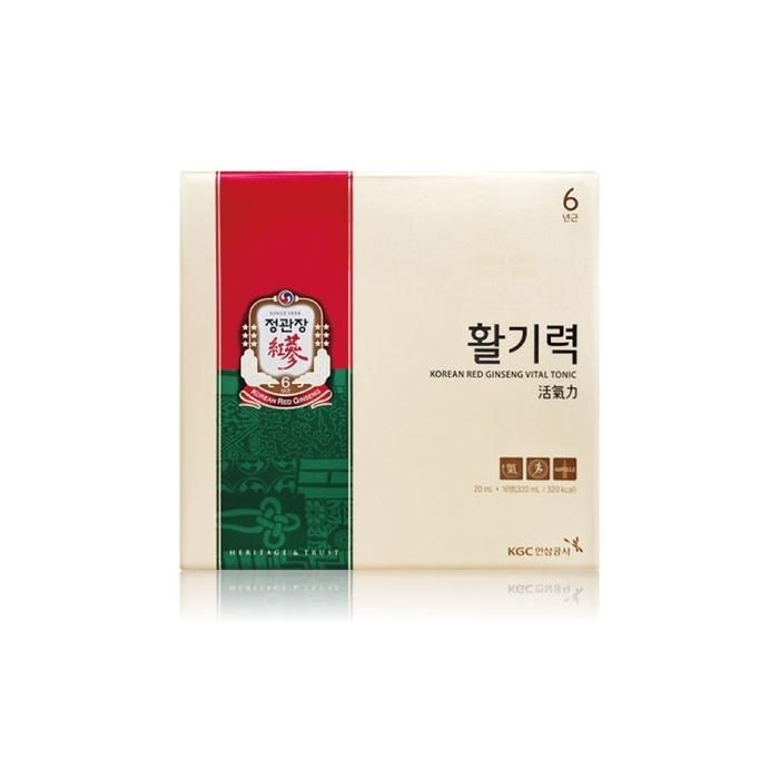 한국인삼공사 정관장 활기력 세트 20ml 16병 (6개)